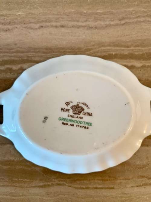 Small Royal Albert Greenwood Tree Sweet Meat Dish