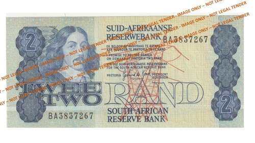 1984 2 Rand GPC De Kock 3rd Issue AE (BA38)