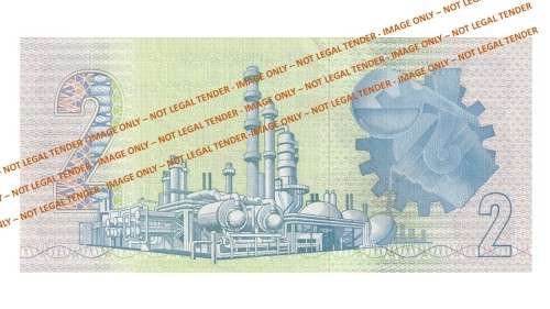 1984 2 Rand GPC De Kock 3rd Issue AE (GP52 76-78) 3 Notes in Sequence