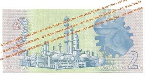 1984 2 Rand GPC De Kock 3rd Issue AE (GP52 76-78) 3 Notes in Sequence
