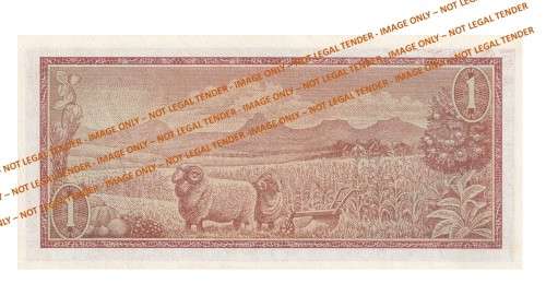 1973 1 Rand TW De Jongh 2nd Issue AE (B145) & (B297) - 2 Notes