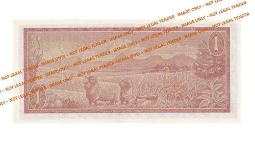 1973 1 Rand TW De Jongh 2nd Issue AE (B145) & (B297) - 2 Notes