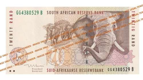 1999/2004 10 Rand to 200 Rand TT Mboweni 1st Issue