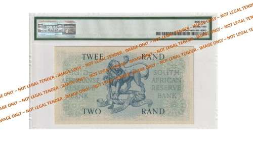 Error in PMG Grading 1962 R2 as 1981 R5 - Graded 1962 2 Rand G Rissik 1st Issue A/E (B125)  PMG 64