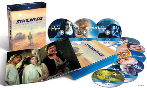 BluRay Movie Bundle (Star Wars SAGA / Collector's Edition)