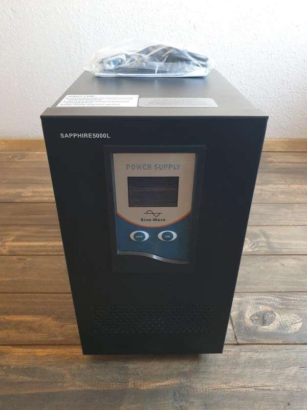 UPS INVERTER SAPPHIRE 5KVA LINE INTERACTIVE PURE SINE WAVE