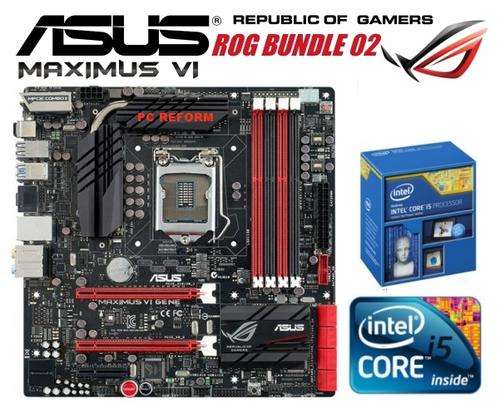 ASUS ROG MAXIMUS 6 + I5 4670k QUAD CORE CPU R1 NO RESERVE!!!
