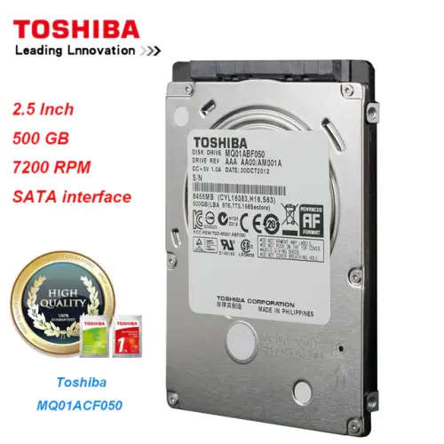Toshiba MQ01ABF050 500GB Laptop HDD @R1 No reserve!!