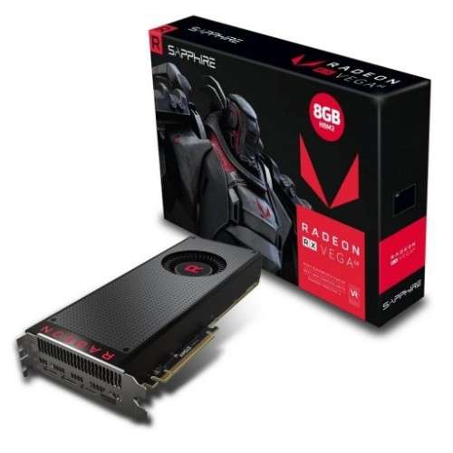 Sapphire Radeon RX Vega 64 8G 8GB HBM2 2048-bit PCI-E 3.0 Desktop Graphics Card With Packageing