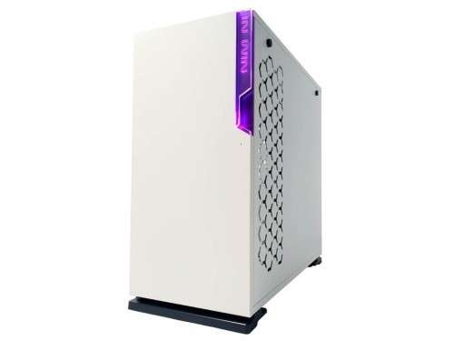 Inwin 101c White Gaming Chassis With Raidmax RX730 Watt Hybrid Bronze Rated Modular Power Supply