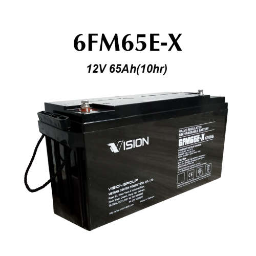 Vision 6FM65E-X 12v 65AH Deep Cycle AGM Battery Excellent Condition @R1 NR