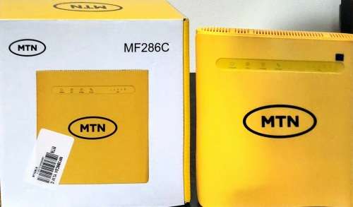 ZTE Model MF286C 4G WIFI Router (MTN) Takes Sim Card