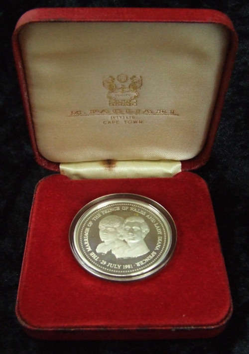 Marriage of Prince Charles & Lady Diana 29 July 1981 (.925 Silver)