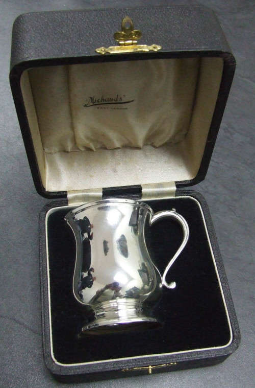Silver Christening Cup