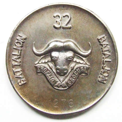 SA Army 32 Battalion Medallion