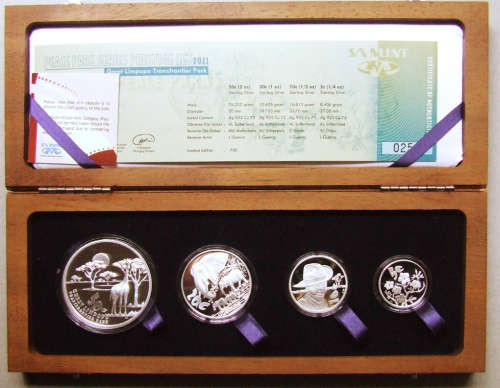 2011 SA Peace Parks Prestige Series "Greater Limpopo Transfrontier Park"COA 0258