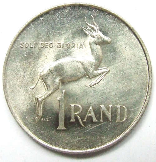 ### TAGGED EAR ### 1966 South Africa R1 (Afrikaans)