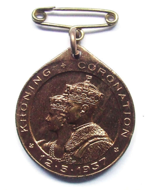 1937 Coronation Medallion