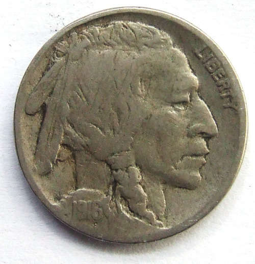 1916 United States 5 Cents