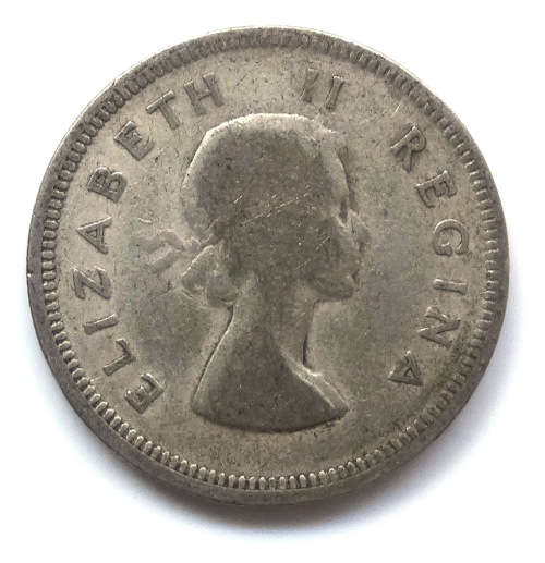 1953 South Africa 2 Shillings