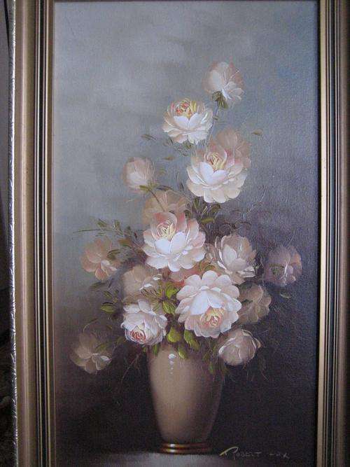 ROBERT.COX. ROSES. 420 X700 FRAMED.LOOKSEE...( S )....