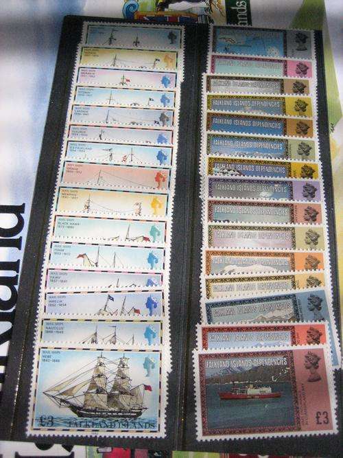 FALKLAND ISL.+ DEPENDENCIES.  2 PRESTINE FULL-SETS