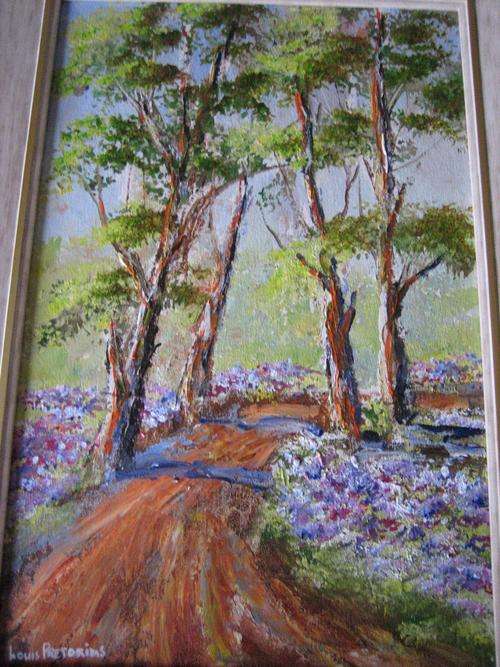 ,,DIE LAAN HUISTOE,, DEUR L.PRETORUIS NUUT GERAAM..510 X360 mm