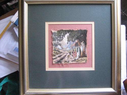 MARUIS WESSELS 1997 OP DOEK .STERK RAAM..480 X480 MM