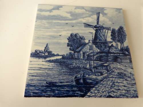 2 X 6 INCH.DELFT TILES FOR DELFT COLLECTERS