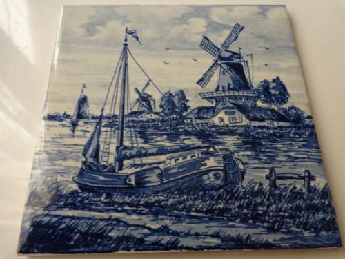 2 X 6 INCH DELFT BLAAW TILES FOR THE DELFT COLLECTER