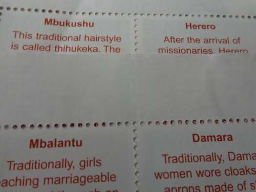 TRAD/ WOMEN 2002 NAMIBIA P/MINT 1ST +2ND +CORRECTED REPRINTS.  READ ON...