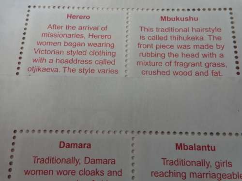TRAD/ WOMEN 2002 NAMIBIA P/MINT 1ST +2ND +CORRECTED REPRINTS.  READ ON...