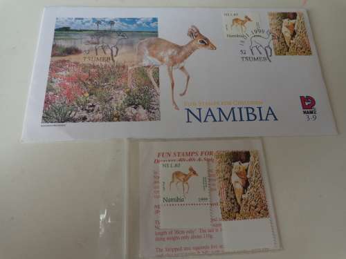 NAMIBIA .F,D,C, NO.3.9 + MARG/SET P/MINT..READ ON.