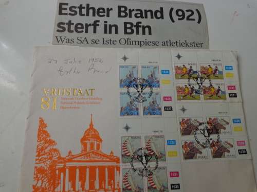 SIGNED FDC WITH CONTROLS .SEE SCANS READ ON