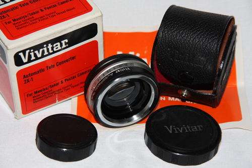 Vivitar M42 Tele Converter for Mamiya/Pentax or any M42 mount