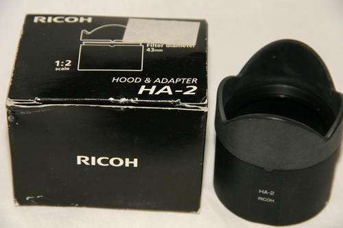 RICOH Hood and Adapter HA-2