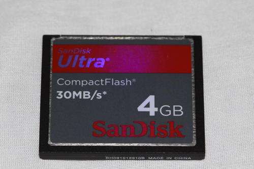 Sandisk Ultra 4GB Compact Flash 30MB/s