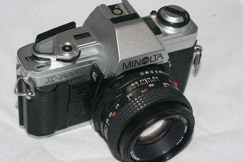 MINOLTA X-300 with MD 50mm f/1.7