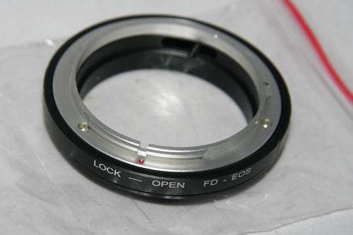 Canon FD (Manual Focus) Lens to Canon EOS Adapter