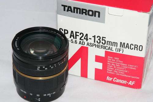 Tamron SP AF 24-135mm f/3.5-5.6 IF Macro Canon mount ***error 99***