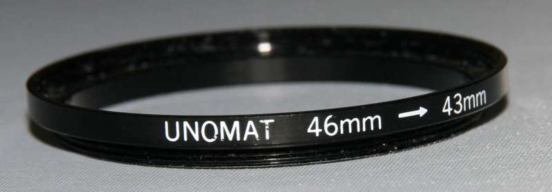 UNOMAT 46mm-43mm Adapter