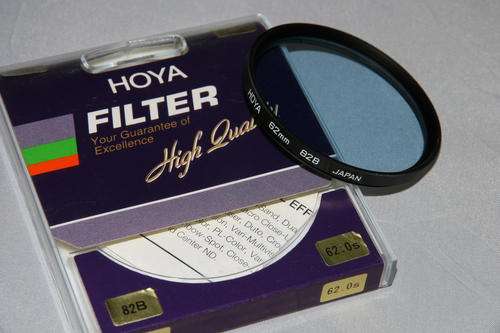 Hoya 62mm 82B Filter