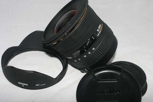 Sigma 10-20mm f/4-5.6 EX DC HSM for CANON with Sigma APO Tele Converter 2X EX DG Canon