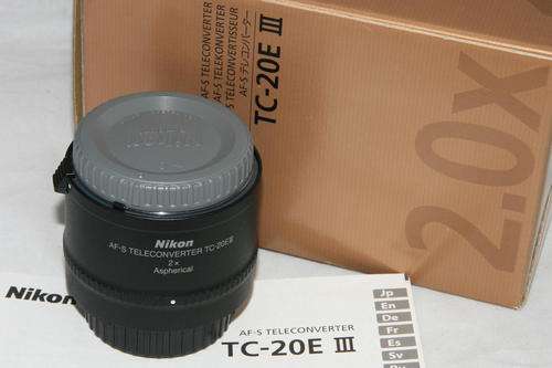 Nikon AF-S Teleconverter TC-20E III 2X (New Mark 3 version)
