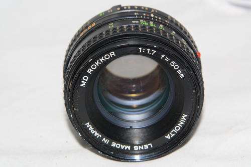 Minolta MD Rokkor 50mm f/1.7