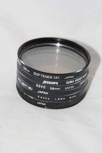 Assorted 58mm Filters