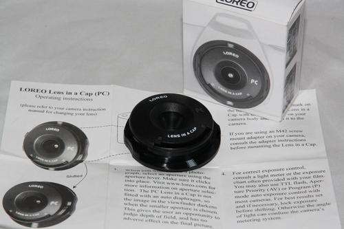 Nikon fit Loreo Lens in a Cap PC (Perspective Control)