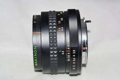 Pentax mount Makinon 28mm f/2.8