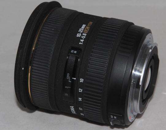 Sigma 10-20mm f/4-5.6 EX DC HSM for Canon