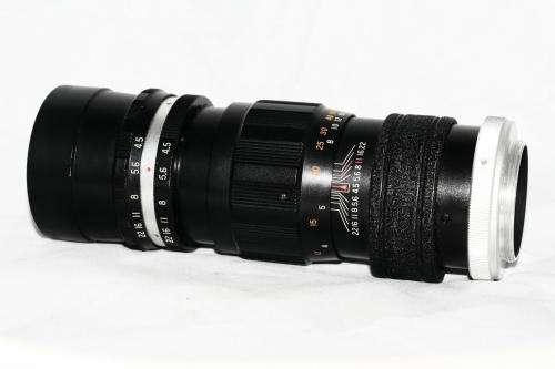 M42 mount Cunor 200mm f/4.5 lens